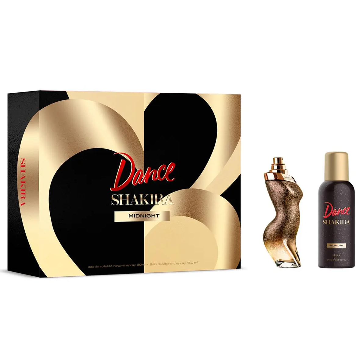 SHAKIRA COFRE DANCE MIDNIGHT EDT X 80 ML.